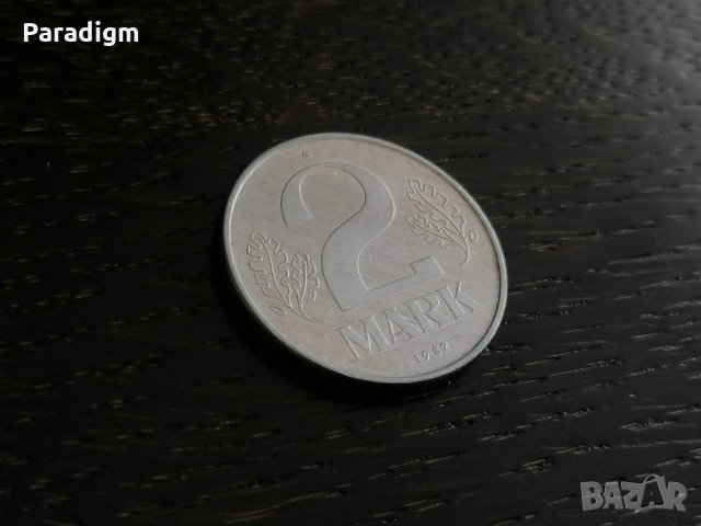 Монета - Германия - 2 марки | 1982г.; серия А, снимка 1 - Нумизматика и бонистика - 28213812