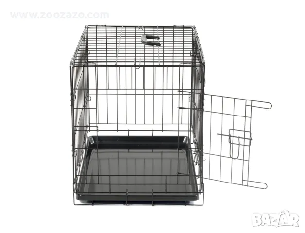 Клетка за Куче с две врати 63 x 44 x 50 cм. - Модел: 13825, снимка 3 - За кучета - 50084320