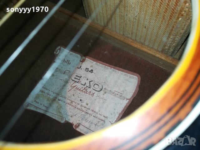 *EKO GUITAR MADE IN ITALY 0111211028, снимка 10 - Китари - 34649970