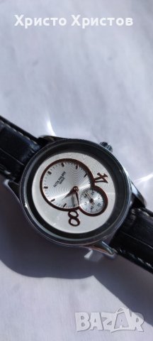 Мъжки луксозен часовник Patek Philippe Automatic , снимка 2 - Мъжки - 36858220