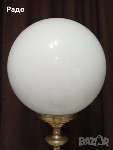 Комплект от две много големи порцеланови лампи - лампа, снимка 5 - Антикварни и старинни предмети - 52511839