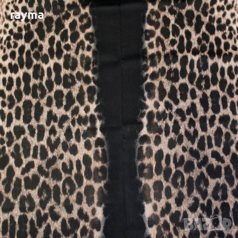 Плат Just Cavalli деним принт леопард 180х160см, снимка 2 - Платове и дамаски - 51845050
