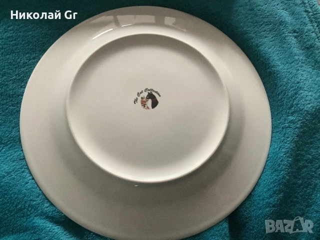 Порцеланова чиния  и шпатула не се използва в подаръчна кутия , снимка 5 - Колекции - 53230217