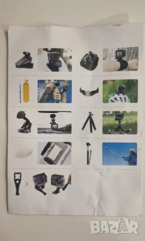 Комплект аксесоари за екшън камери AKASO, снимка 2 - Дронове и аксесоари - 50327287