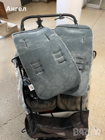 MOUNTAIN BUGGY Комбинирана количка за близнаци., снимка 12 - Детски колички - 53287285