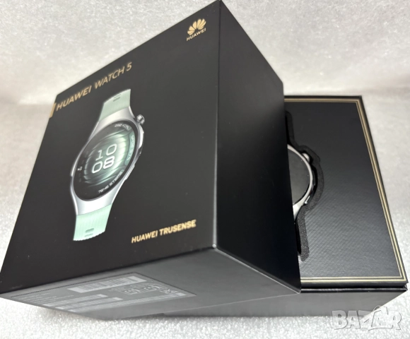 Като нов! Дамски Смарт Часовник HUAWEI Watch 5, 42 мм, Stainless Steel Case with Light Green, снимка 16 - Смарт часовници - 52412858