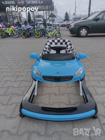 CANGAROO Проходилка CABRIO син, снимка 10 - Проходилки - 53569061