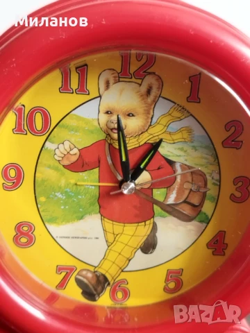 Стар кварцов будилник, настолен часовник, снимка 4 - Антикварни и старинни предмети - 51036807