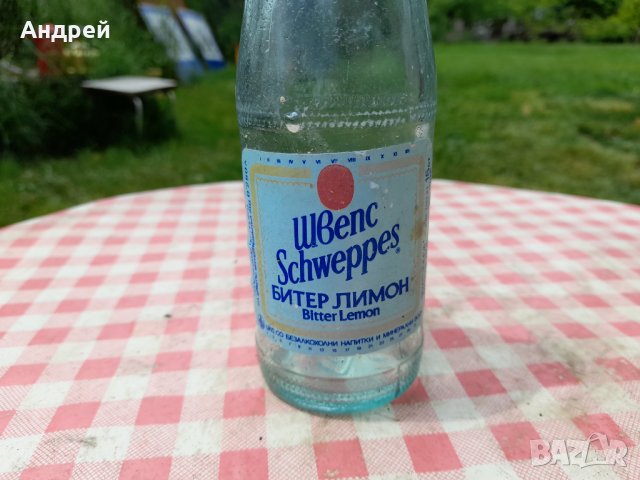 Стара бутилка SCHWEPPES,ШВЕПС БИТЕР ЛИМОН, снимка 5 - Други ценни предмети - 33029844
