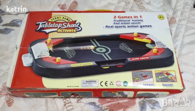 Игра 2 в 1 - хокей, снимка 2 - Други игри - 48645591