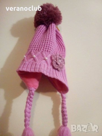 Детски зимни плетени шапки, снимка 9 - Шапки, шалове и ръкавици - 26948359