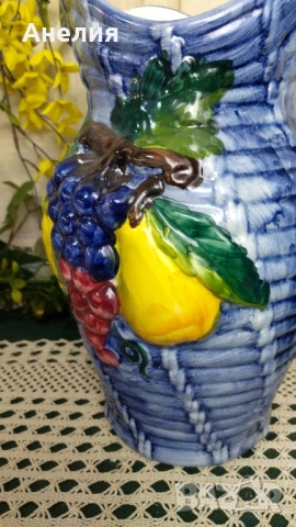 Кана, стомна, ваза! От Италия. , снимка 2 - Декорация за дома - 51781402