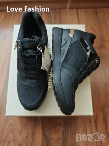 Черни маратонки тип сникърси