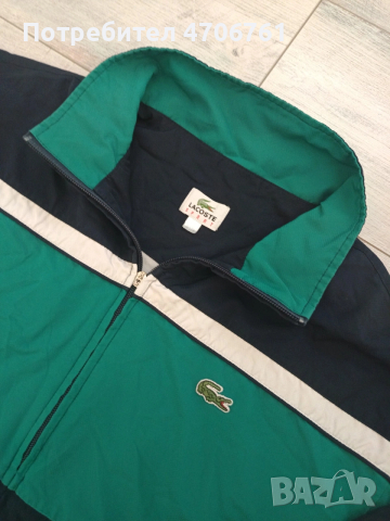 Vintage Lacoste windbreaker , снимка 2 - Спортни дрехи, екипи - 53074457