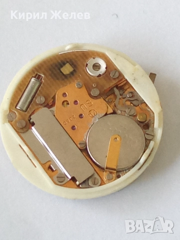Механизъм с циферблат от стар ръчен часовник 52119, снимка 3 - Мъжки - 52262174