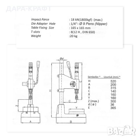 Професионална пружинна преса DEP2 - Комбинирана, снимка 4 - Други инструменти - 44119290