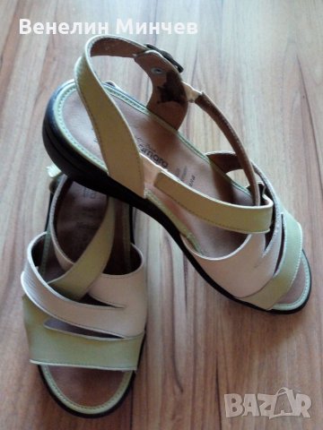 Дамски сандали от естествена кожа, снимка 2 - Дамски ежедневни обувки - 33524342