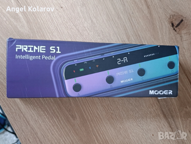 Процесор за електрическа китара  MOOER S1 , снимка 2 - Китари - 52799302