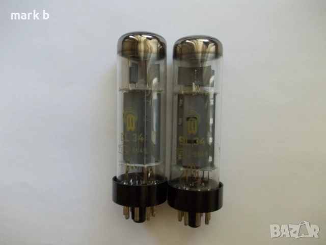 Радиолампи чифт EL34 RFT
