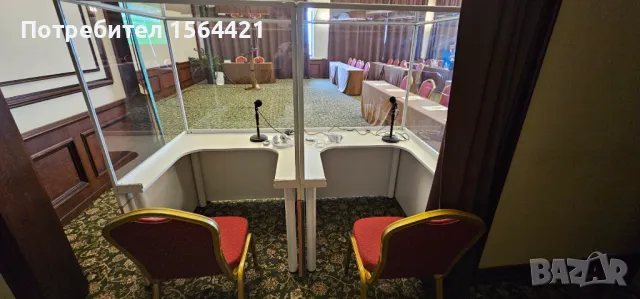 двойна преводаческа кабина и оборудване за симултанен превод, под наем, снимка 3 - Други услуги - 47894945