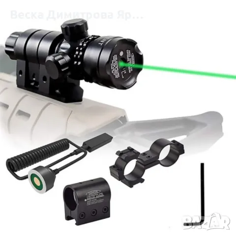 Зелен лазерен бързомер с батерия и USB зареждане - Прецизност и удобство в едно, снимка 6 - Друга електроника - 47766055