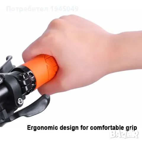  Меки ергономични и водоустойчиви дръжки за колело, снимка 2 - Велосипеди - 50107576