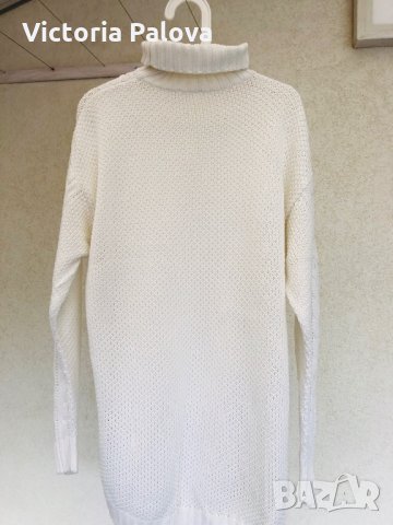 Красив модерен пуловер,памук, снимка 4 - Блузи с дълъг ръкав и пуловери - 26935144