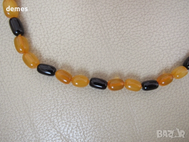 Дамско колие-кръг от първокласен балтийски кехлибар, снимка 6 - Колиета, медальони, синджири - 51882953