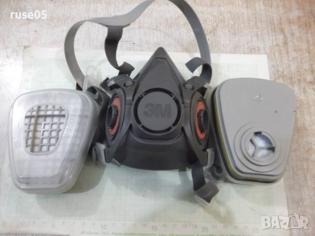 Полумаска "ЗМ" за многократна употреба с комплект филтри, снимка 7 - Други инструменти - 43147103