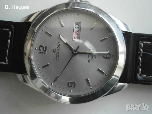 DUGENA, automatic, Saphir, case 39x47 mm, Miyota 8215, ТОП!, снимка 4 - Мъжки - 47650540