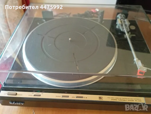 Sony ps-x55 перфектен грамофон , снимка 3 - Грамофони - 50344047