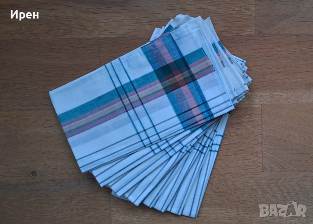 Дамски носни кърпички 10 броя, снимка 2 - Други - 53584606