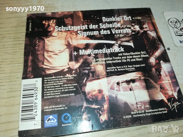 böhse onkelz CD FROM GERMANY 0412230851, снимка 9 - CD дискове - 43262993