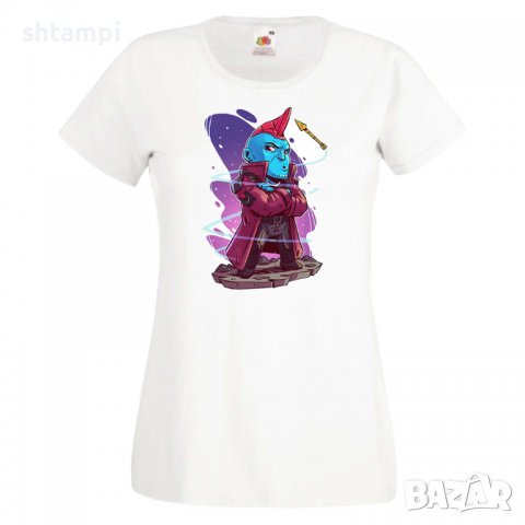 Дамска тениска Marvel Yondu Игра,Изненада,Подарък,Геймър,, снимка 3 - Тениски - 36786716