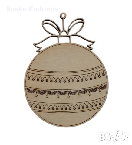 дървени висулки за елха , снимка 5 - Декорация за дома - 43034360