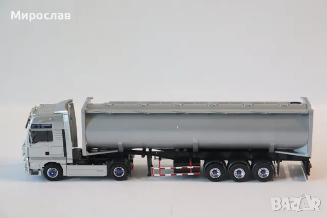 AMW 1:87 H0 MAN TGA СИЛОЗ ЦИСТЕРНА КАМИОН TIR МОДЕЛ ВЛЕКАЧ