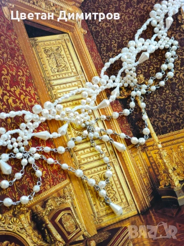 Стилно готик колие/чокър  Ръчна изработка , снимка 4 - Колиета, медальони, синджири - 53269869