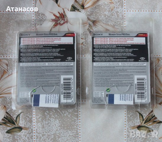 Sony 256MB Memory Stick Pro Duo , снимка 4 - Чанти, стативи, аксесоари - 43911135