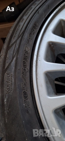 летни гуми 205 50 17, снимка 3 - Гуми и джанти - 53496969