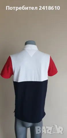 Tommy Hilfiger Colorblock Pique Cotton Regular Fit Mens Size XS НОВО! ОРИГИНАЛ! Мъжка Тениска!, снимка 7 - Тениски - 49336985