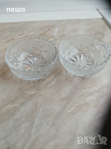 купи за ядки - оловен кристал 2 броя