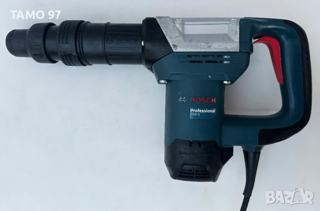BOSCH GSH 5 - Чист къртач 1100W 7.5J SDS Max, снимка 2 - Други инструменти - 51357329