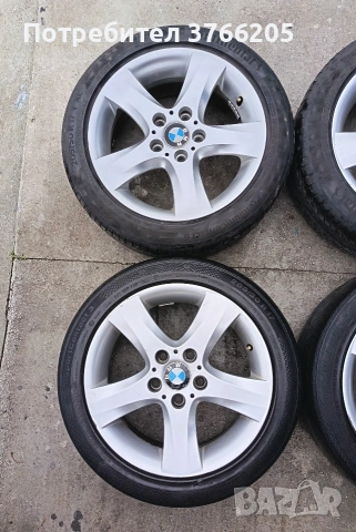 17ки джанти 5х120 BMW с летни гуми, снимка 3 - Гуми и джанти - 53214849