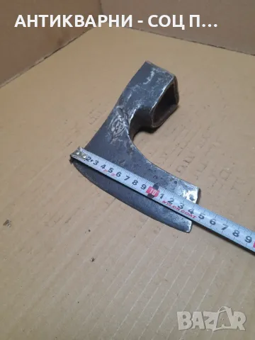 Соц Стара Ръчно Кована Руска Брадва Сърп И Чук Номер 5., снимка 9 - Антикварни и старинни предмети - 48935719