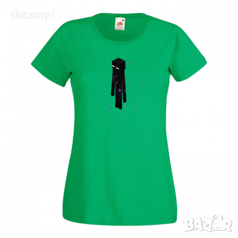 Дамска тениска Enderman 1 майнкрафт Minecraft,Игра,Забавление,подарък,Изненада,Рожден Ден., снимка 11 - Тениски - 36520686