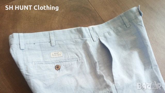 GANT Shorts Mens 50% Coton 50% Lin Размер W35 / L къси панталони 50% Памук 50% Лен 16-59, снимка 8 - Къси панталони - 53214354