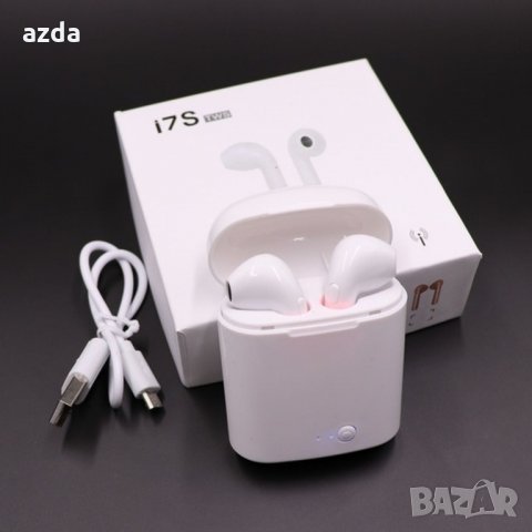 безжични слушалки I7S TWS слушалки Bluetooth , снимка 3 - Безжични слушалки - 28718803