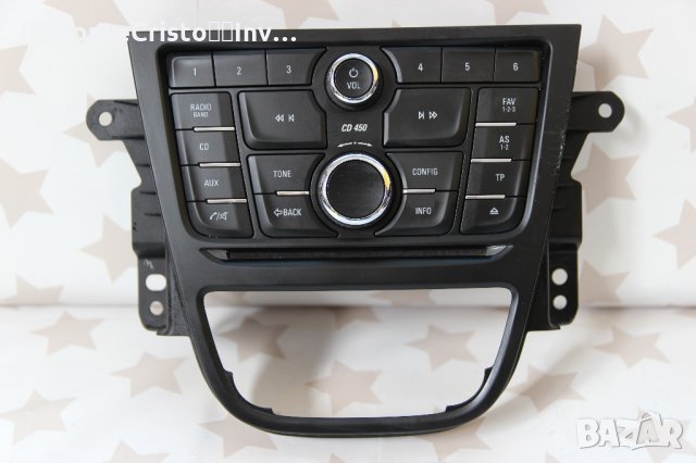 Radio CD AUX Bluetooth Opel Mokka (2013-2016г.) 557799431 / 95363963 / 94521424 AD37 / касетофон, снимка 2 - Аксесоари и консумативи - 32898819