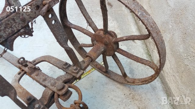 отличен възрожденски колесар, теглич за рало плуг, снимка 13 - Антикварни и старинни предмети - 38211556