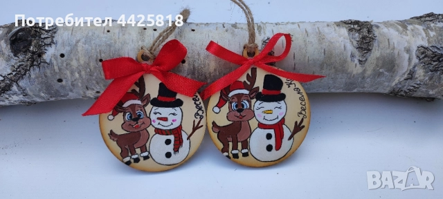 Коледни играчки , снимка 5 - Декорация за дома - 52250783